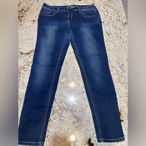 Wallflower Blue Straight Leg Jeans Classic Style Size 15